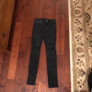 American Eagle Skinny Ripped Jeans